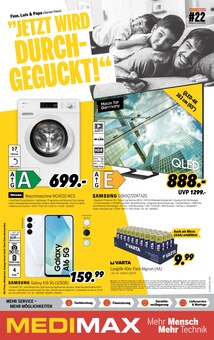 Handy im MEDIMAX Prospekt "JETZT WIRD DURCHGEGUCKT!" mit 8 Seiten (Halle (Saale))