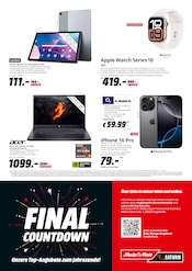 Aktueller MediaMarkt Saturn Prospekt mit iPhone, "LET'S GO DEALS - FINAL COUNTDOWN", Seite 16