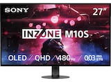 INZONE M10S 27 Zoll QHD Gaming Monitor 0,03 ms Reaktionszeit 480 Hz im MediaMarkt Saturn Prospekt INZONE M10S 27 Zoll QHD Gaming Monitor 0,03 ms Reaktionszeit 480 Hz von SONY im aktuellen MediaMarkt Saturn Prospekt für 1.099,00 €