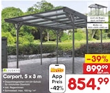 Carport im Angebot bei Netto Marken-Discount in Mülheim Carport Angebote von Juskys bei Netto Marken-Discount Mülheim für 854,99 €