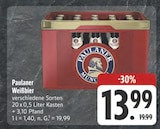 E center Münchberg - Weißbier Angebot im Prospekt Weißbier bei E center im Münchberg Prospekt für 13,99 €