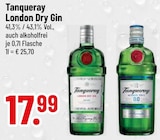 London Dry Gin bei Trinkgut im Allershausen Prospekt für 17,99 €