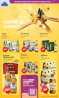 Krombacher im Getränke Hoffmann Prospekt "Aktuelle Angebote" mit 10 Seiten (Freiberg)