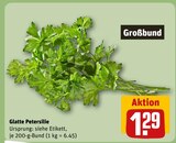 REWE Raesfeld - Glatte Petersilie Angebot im Prospekt Glatte Petersilie bei REWE im Raesfeld Prospekt für 1,29 €