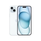 Promo Apple iPhone 15 Plus 67" 5G Double SIM 128 Go Bleu à 765,99 € dans le catalogue Fnac à Arles