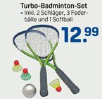 Turbo-Badminton-Set bei Rossmann im Gieleroth Prospekt für 12,99 €