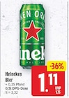 Bier von Heineken für 1,11 € bei E center im Angebot Bier von Heineken im aktuellen E center Prospekt