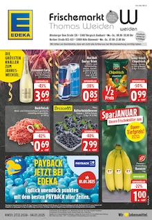 Freixenet-Sekt im EDEKA Prospekt "Aktuelle Angebote" mit 24 Seiten (Bergisch Gladbach)