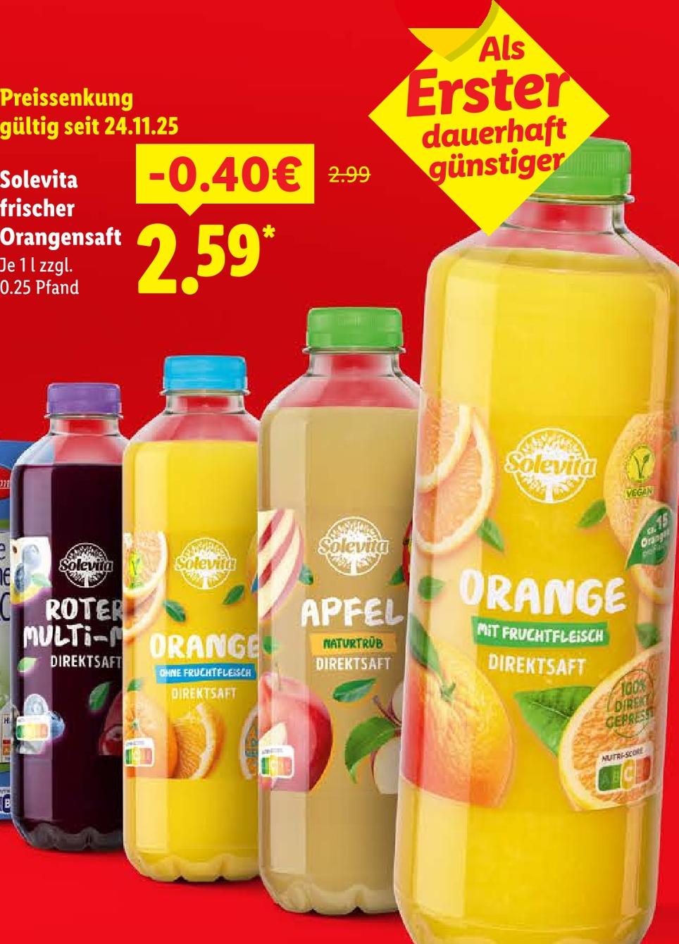 frischer Orangensaft