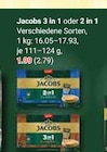 Aktuelle Jacobs Angebote bei GLOBUS in Rostock Aktuelles 3 in 1 Angebot bei GLOBUS in Rostock ab 1,99 €