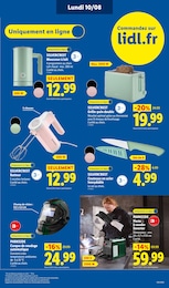 Prix et réduction Grille-Pain dans le prospectus Lidl en cours Offre Grille-Pain dans le catalogue Lidl du moment à la page 57