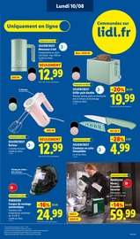 Promos Grille-Pain dans le catalogue "DESTINATION GOURMANDE" de Lidl Grille-Pain en promo dans le catalogue Lidl à la page 57