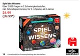 Spiel des Wissens Angebote von Jumbo bei GLOBUS Bensheim für 24,99 €