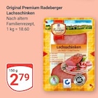 Lachsschinken im Angebot bei GLOBUS in Leipzig Lachsschinken Angebote von Original Premium Radeberger bei GLOBUS Leipzig für 2,79 €