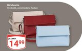 Handtasche im Angebot bei GLOBUS in Weimar Handtasche Angebote bei GLOBUS Weimar für 14,99 €