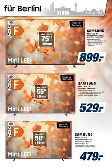Fernseher im aktuellen expert Prospekt (Berlin) Fernseher im expert Prospekt "SAMSUNG Stilvolle Technik fĂĽr Berlin!" mit 6 Seiten (Berlin)