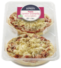 Pizza jambon emmental ou jambon emmental champignons en promo chez U Express Montreuil à 7,35 €