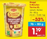 5 Minuten Terrine XL Angebote von Maggi bei Netto Marken-Discount Kaufbeuren für 1,19 €