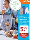 Aktuelles Baby-Schlafsack oder -Overall Angebot bei ALDI SÜD in Ludwigshafen (Rhein) ab 5,99 €