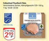 Thunfisch Filets Angebote von Followfood bei GLOBUS St. Ingbert für 2,99 €
