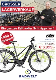 Radwelt Coesfeld Prospekt für Gescher: "PEGASUS AKTIONSTAGE!", 1 Seite, 01.08.2025 - 13.08.2025