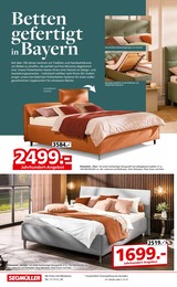 Bett Angebot & Preis im aktuellen Segmüller Prospekt Bett Angebot im aktuellen Segmüller Prospekt auf Seite 18