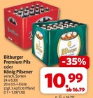 Premium Pils Angebote von Bitburger bei Markant Nordwest Lippstadt für 10,99 €