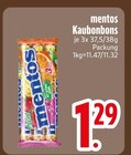 Kaubonbons im EDEKA Prospekt Kaubonbons von Mentos im aktuellen EDEKA Prospekt für 1,29 €