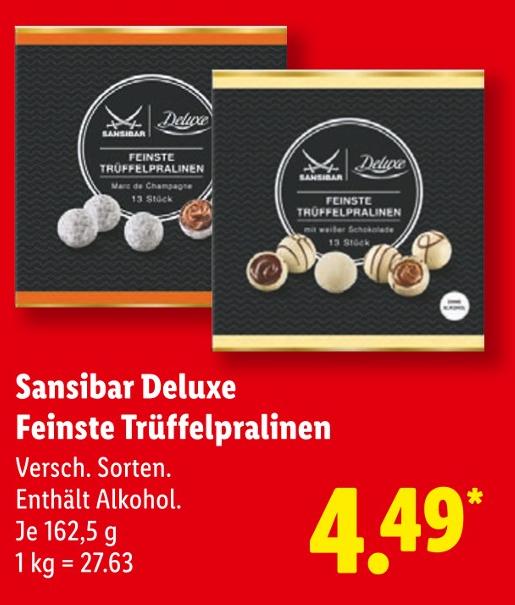 Feinste Trüffelpralinen