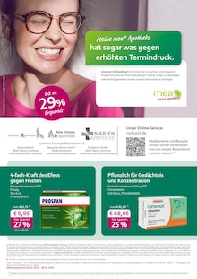 mea - meine apotheke Prospekt Unsere Februar-Angebote mit 6 Seiten