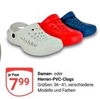Damen-PVC-Clogs Angebote bei GLOBUS Gotha für 7,99 €