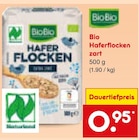 Bio Haferflocken zart von BioBio im aktuellen Netto Marken-Discount Prospekt