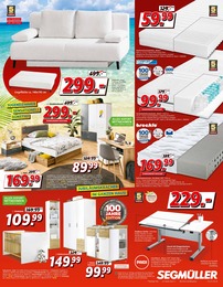 Schreibtisch Angebot im aktuellen Segmüller Prospekt auf Seite 5