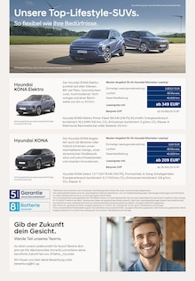 Aktueller Hyundai Prospekt "Bereit für den großen Auftritt." Seite 2 von 6 Seiten für Kippenheim