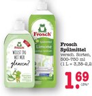 Spülmittel Limone im Angebot bei E center in Frankfurt Spülmittel Limone Angebote von Frosch bei E center Frankfurt für 1,69 €