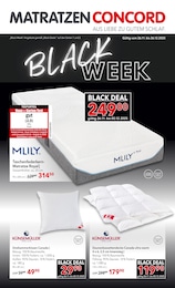 Matratzen Concord Prospekt für Ulm: "BLACK WEEK", 9 Seiten, 26.11.2025 - 26.12.2025