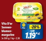 Sonnenblumenmargarine Angebote von Vita D’or bei Lidl Würzburg für 1,49 €