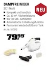 Dampfreiniger SC 1 Multi im Angebot bei OBI in Mettmann Dampfreiniger SC 1 Multi Angebote bei OBI Mettmann für 79,99 €