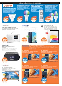 Fernseher im V-Markt Prospekt "V-Markt einfach besser einkaufen" mit 26 Seiten (Augsburg)