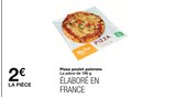 Pizza poulet poivrons à 2,00 € dans le catalogue Monoprix