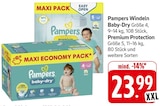 Windeln Baby-Dry Angebote von Pampers bei E center Ludwigsburg für 23,99 €