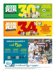 Promotion Alimentation dans le prospectus Super U, valable du 31/01/2023 au 12/02/2023 Promo Alimentation dans le catalogue Super U du moment à la page 2