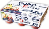 Yaourts sur lit de corbeille de fruits - BAÏKO - Intermarché Hyper Yaourts sur lit de corbeille de fruits - BAÏKO à 1,97 € dans le catalogue Intermarché Hyper