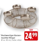 Hochwertiger Kerzenleuchter Ringvi Angebote bei E center Neustadt für 24,99 €