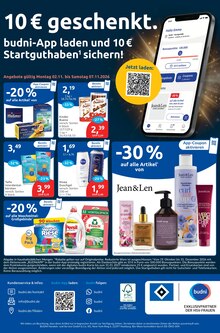 Waschmittel im budni Prospekt "drogeriemarkt" mit 8 Seiten (Hamburg)