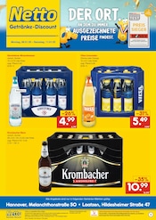 Aktueller Netto Marken-Discount Prospekt mit Tafelwasser, "DER ORT, AN DEM DU IMMER AUSGEZEICHNETE PREISE FINDEST.", Seite 1