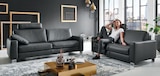 Leder-Sofa 3-sitzig Angebote von Hukla bei Möbel Mahler Siebenlehn Leipzig für 1.298,00 €