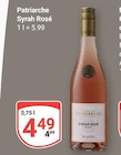 Syrah Rosé von Patriarche für 4,49 € bei GLOBUS im Angebot Syrah Rosé von Patriarche im aktuellen GLOBUS Prospekt
