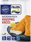 Backofen Fisch knusprig-kross oder Schlemmerfilet Brokkoli Mandel Angebote von Frosta bei REWE Düren für 2,79 €