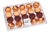 20 mini-muffins en promo chez Norma Mulhouse à 4,55 €